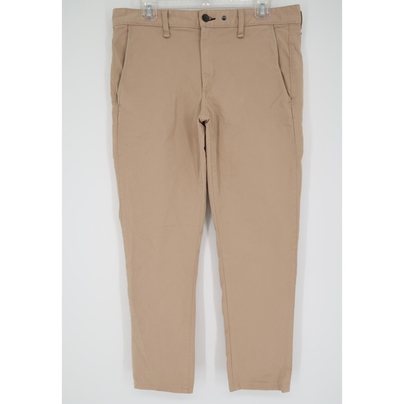 Rag & Bone M1724O060BEI Men's 32 Dress Pants Chino Fit 1 Extra‎ Slim Beige